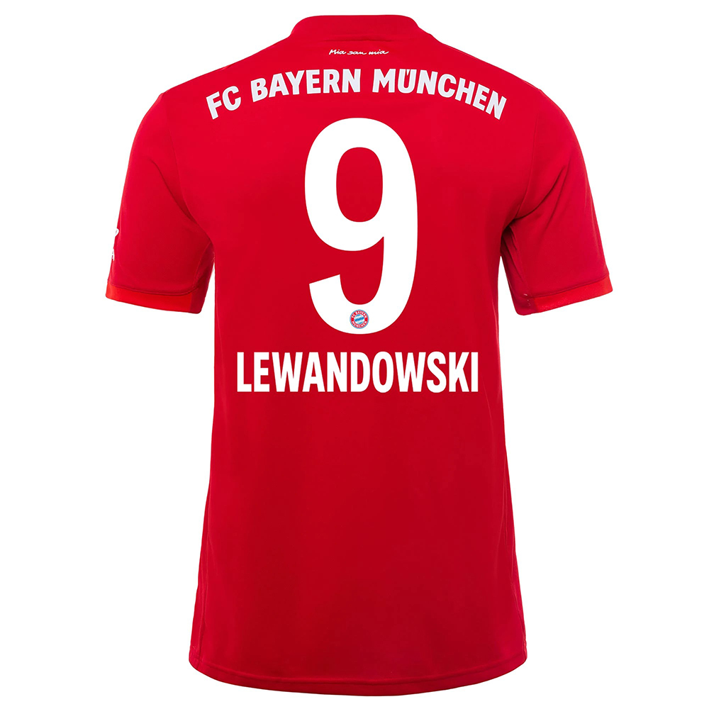 Kinder Robert Lewandowski 9 Heimtrikot Rot Trikot 2019 20 Hemd Osterreich