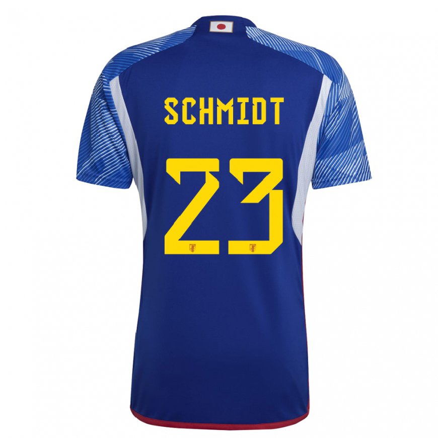 Kandiny Niño Camiseta Japón Daniel Schmidt #23 Azul Real 1ª Equipación 22-24 La Camisa