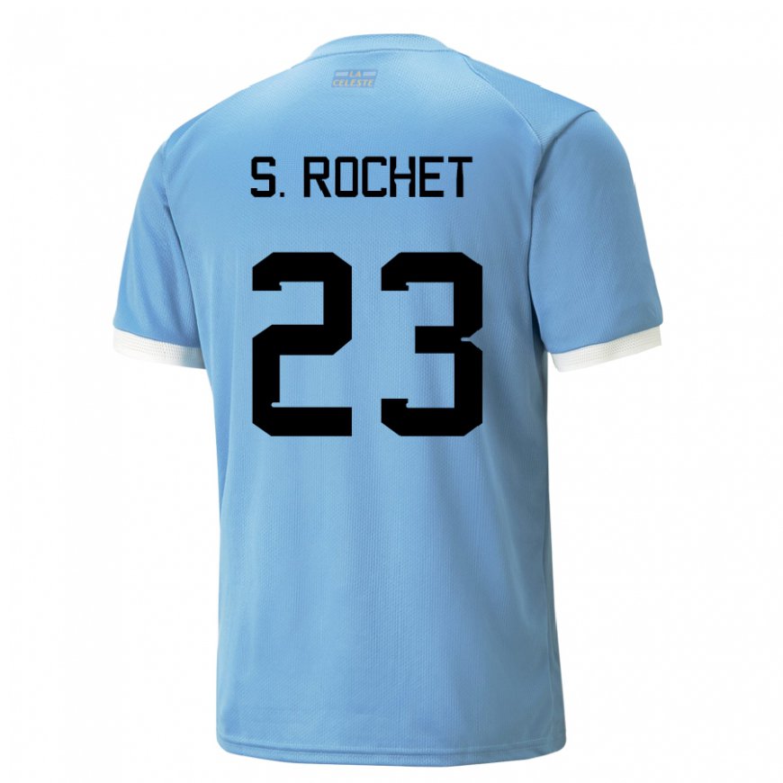 Kandiny Niño Camiseta Uruguay Sergio Rochet #23 Azul 1ª Equipación 22-24 La Camisa