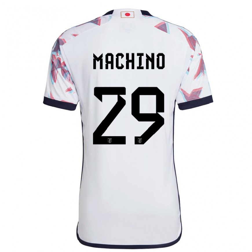 Kandiny Niño Camiseta Japón Shuto Machino #29 Blanco 2ª Equipación 22-24 La Camisa