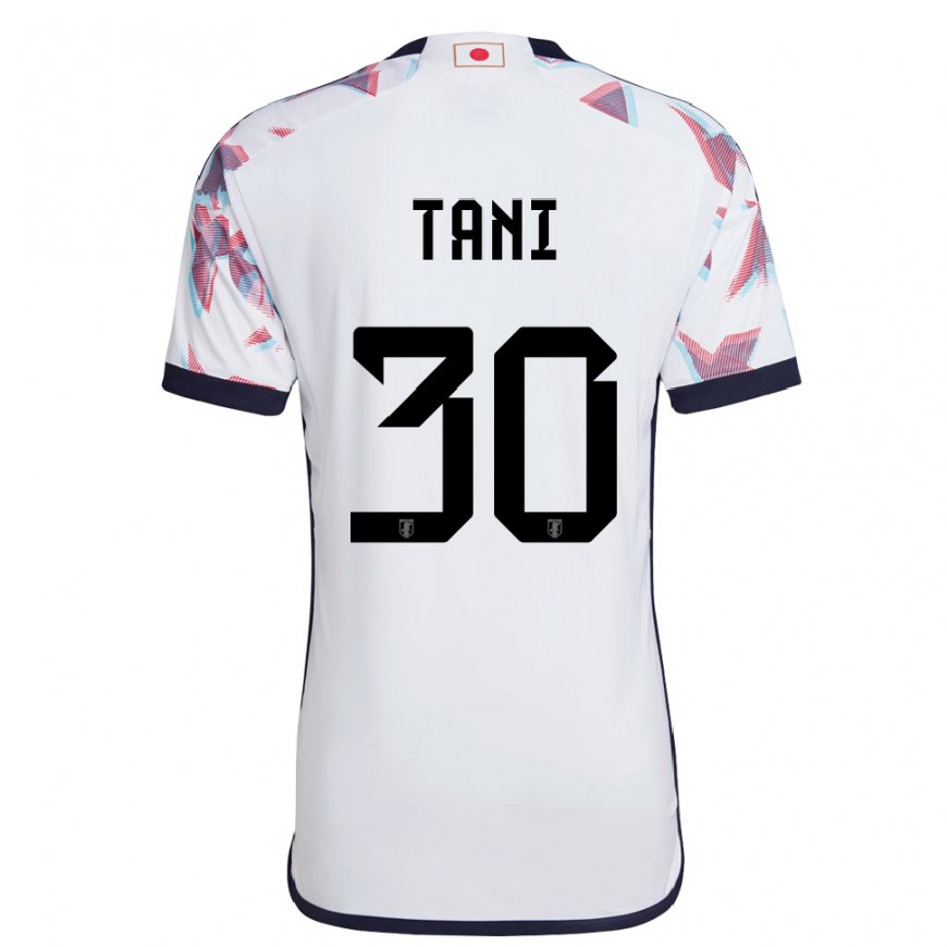 Kandiny Niño Camiseta Japón Kosei Tani #30 Blanco 2ª Equipación 22-24 La Camisa