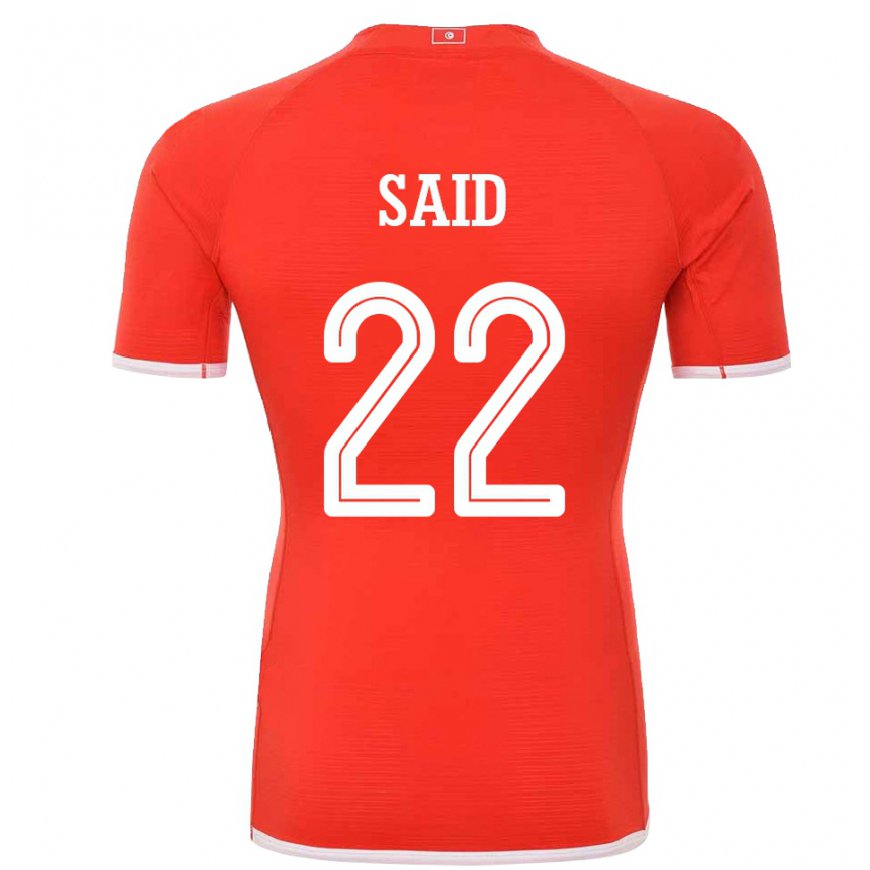 Kandiny Dames Tunesisch Bechir Ben Said #22 Rood Thuisshirt Thuistenue 22-24 T-shirt België