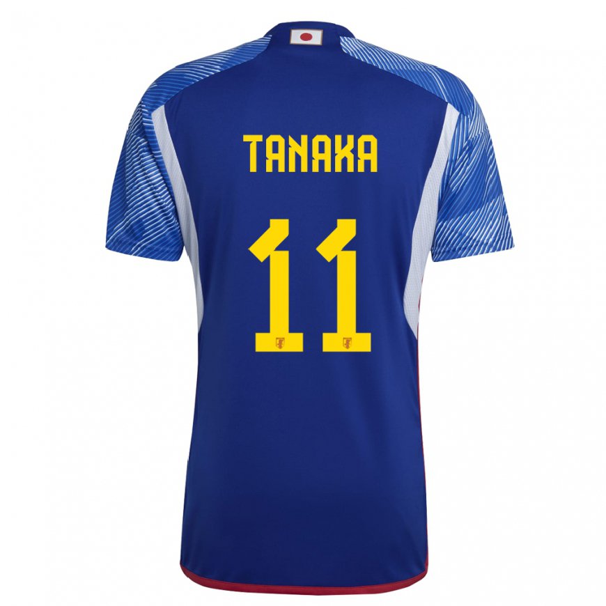 Kandiny Niño Camiseta Japón Mina Tanaka #11 Azul Real 1ª Equipación 22-24 La Camisa