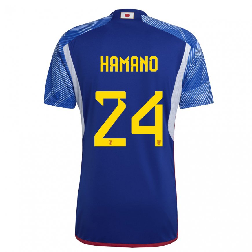 Kandiny Niño Camiseta Japón Maika Hamano #24 Azul Real 1ª Equipación 22-24 La Camisa