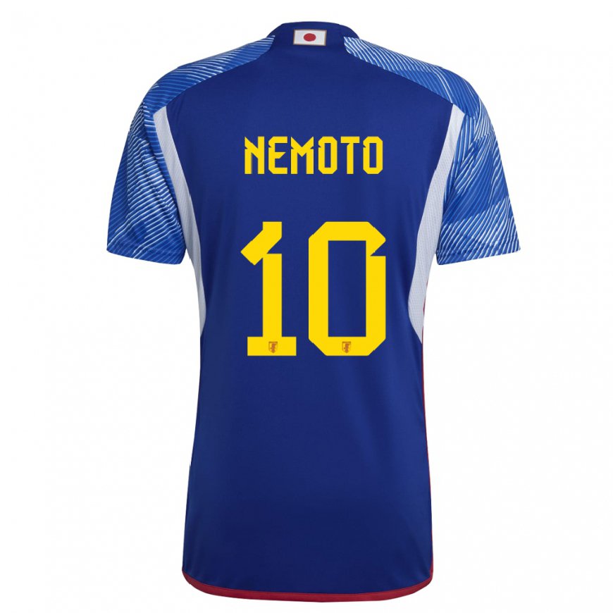 Kandiny Niño Camiseta Japón Kotaro Nemoto #10 Azul Real 1ª Equipación 22-24 La Camisa