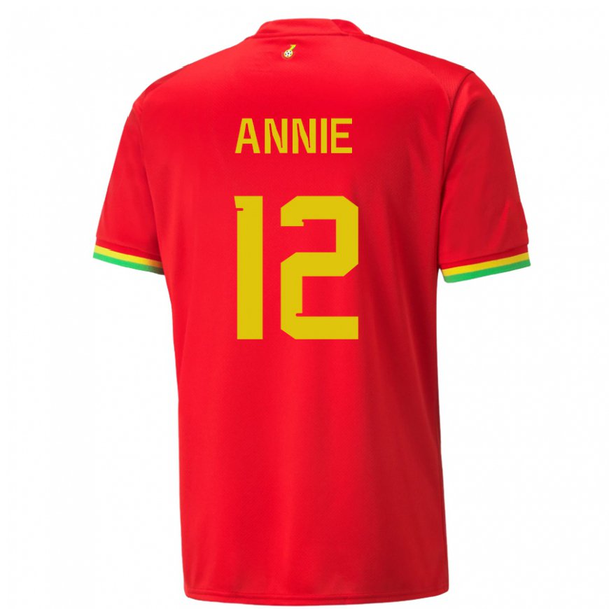 Kandiny Kinderen Ghanees Henrietta Annie #12 Rood Uitshirt Uittenue 22-24 T-shirt België