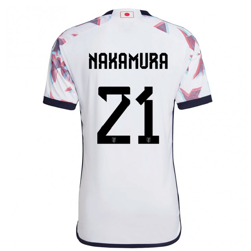 Kandiny Kinderen Japans Jiro Nakamura #21 Wit Uitshirt Uittenue 22-24 T-shirt België