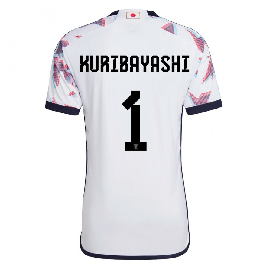 Kandiny Niño Camiseta Japón Hayato Kuribayashi #1 Blanco 2ª Equipación 22-24 La Camisa