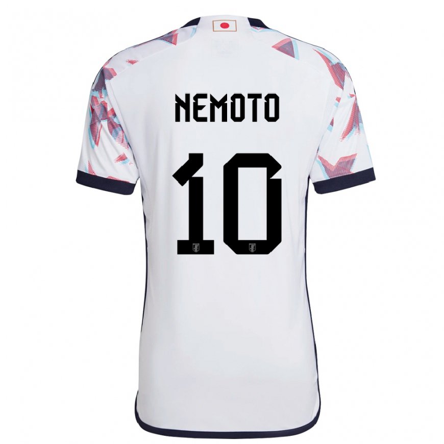 Kandiny Niño Camiseta Japón Kotaro Nemoto #10 Blanco 2ª Equipación 22-24 La Camisa