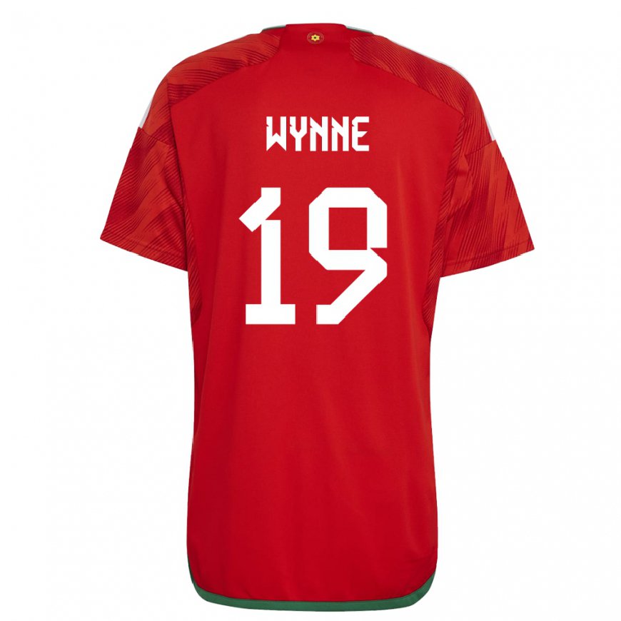 Kandiny Heren Welsh Megan Wynne #19 Rood Thuisshirt Thuistenue 22-24 T-shirt België