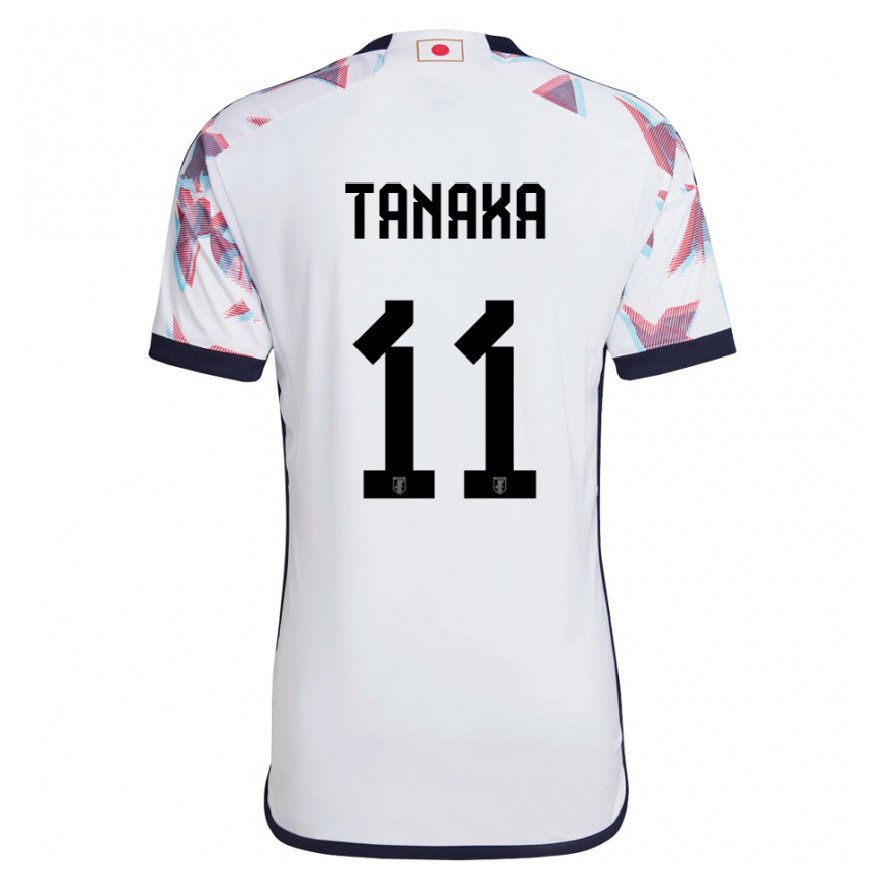 Kandiny Dames Japans Mina Tanaka #11 Wit Uitshirt Uittenue 22-24 T-shirt