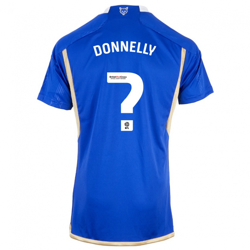 Kandiny Kinderen Ryan Donnelly #0 Blauw Thuisshirt Thuistenue 2023/24 T-Shirt België