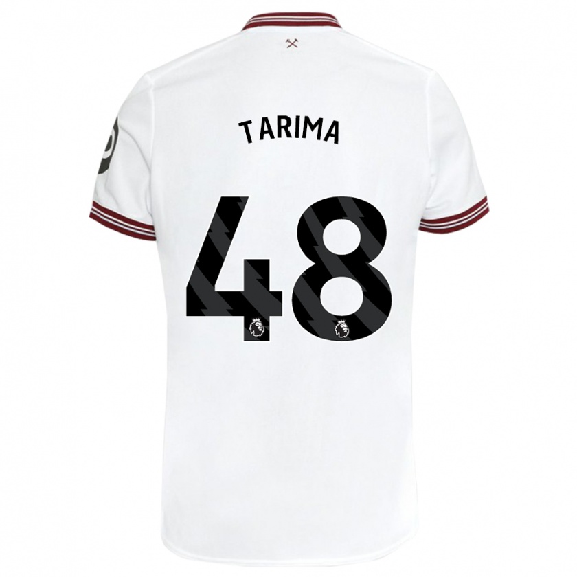 Kandiny Niño Camiseta Sean Tarima #48 Blanco 2ª Equipación 2023/24 La Camisa