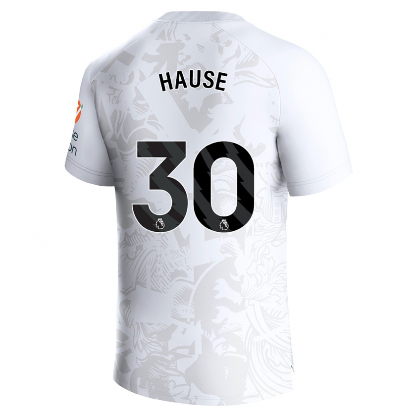 Kandiny Bambino Maglia Kortney Hause #30 Bianco Kit Gara Away 2023/24 Maglietta