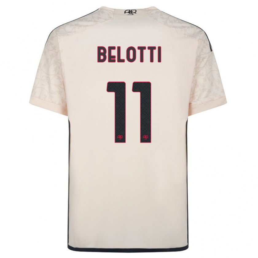 Kandiny Niño Camiseta Andrea Belotti #11 Blanquecino 2ª Equipación 2023/24 La Camisa