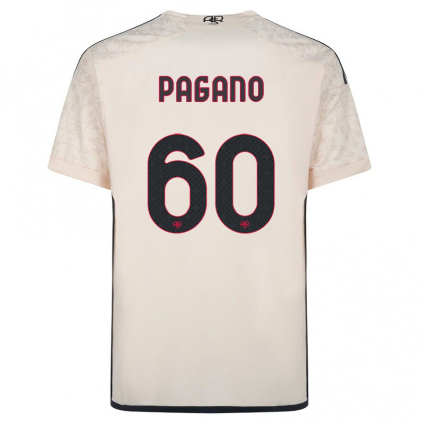 Kandiny Niño Camiseta Riccardo Pagano #60 Blanquecino 2ª Equipación 2023/24 La Camisa