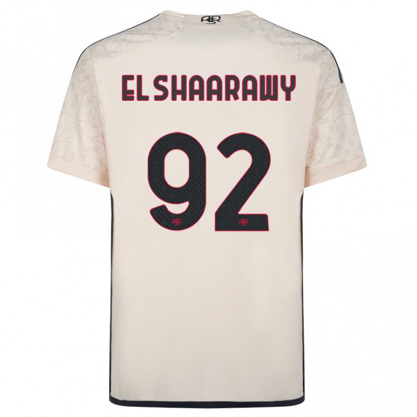 Kandiny Niño Camiseta Stephan El Shaarawy #92 Blanquecino 2ª Equipación 2023/24 La Camisa