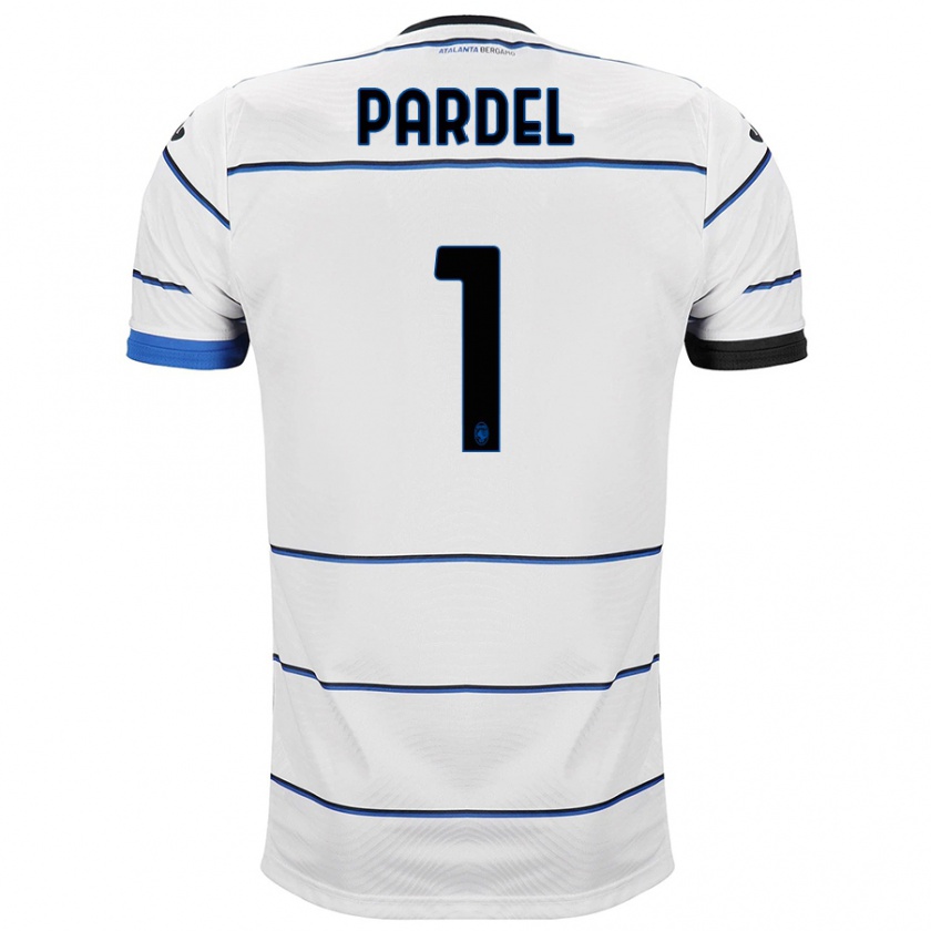 Kandiny Bambino Maglia Piotr Pardel #1 Bianco Kit Gara Away 2023/24 Maglietta