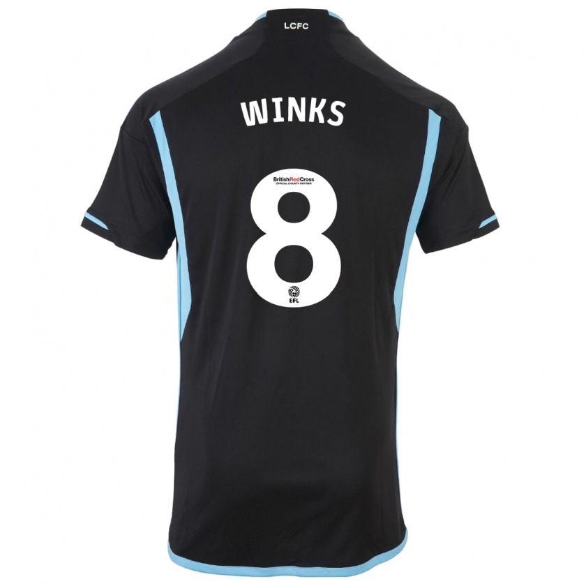 Kandiny Heren Harry Winks #8 Zwart Uitshirt Uittenue 2023/24 T-Shirt België