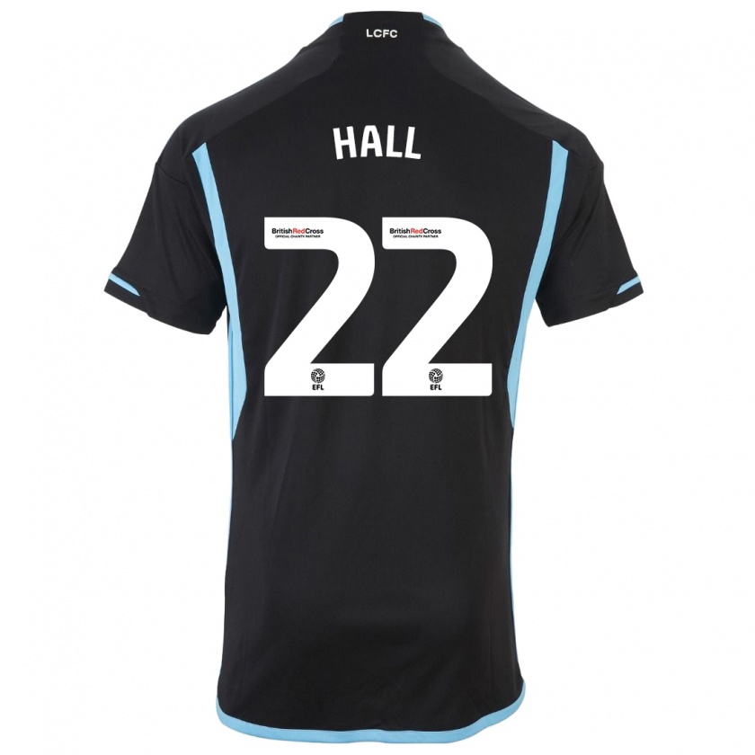 Kandiny Uomo Maglia Kiernan Dewsbury-Hall #22 Nero Kit Gara Away 2023/24 Maglietta