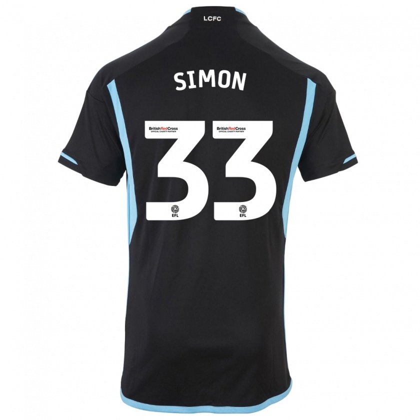 Kandiny Heren Erin Simon #33 Zwart Uitshirt Uittenue 2023/24 T-Shirt België