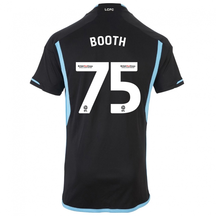 Kandiny Uomo Maglia Zach Booth #75 Nero Kit Gara Away 2023/24 Maglietta