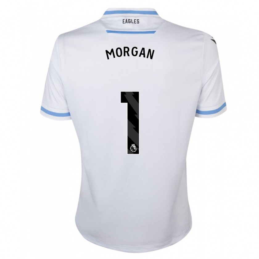 Kandiny Hombre Camiseta Chloe Morgan #1 Blanco 2ª Equipación 2023/24 La Camisa