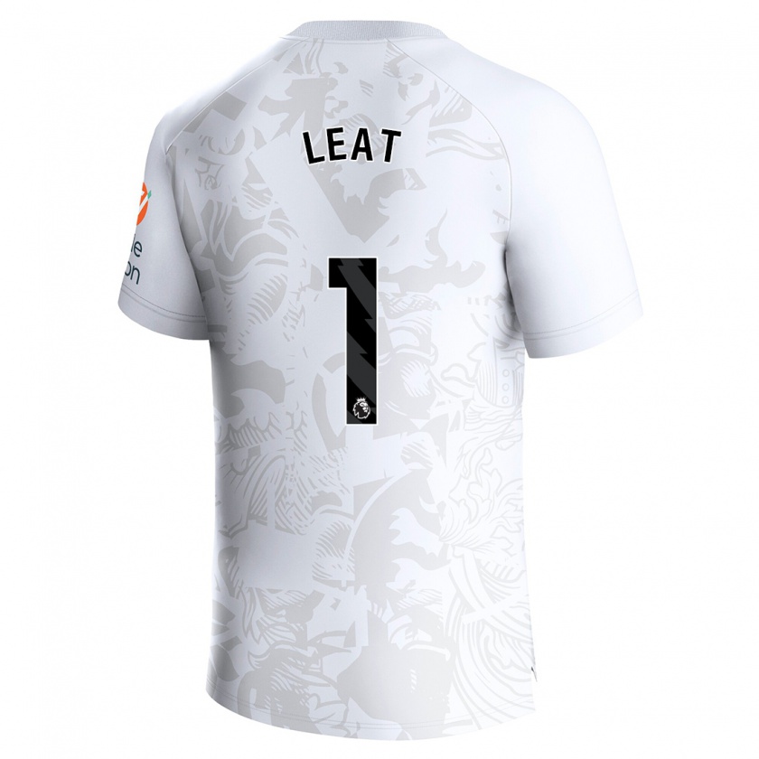 Kandiny Uomo Maglia Anna Leat #1 Bianco Kit Gara Away 2023/24 Maglietta