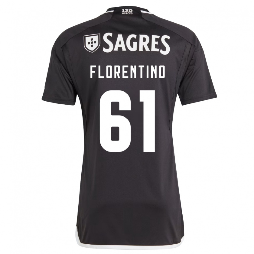 Kandiny Heren Florentino #61 Zwart Uitshirt Uittenue 2023/24 T-Shirt België