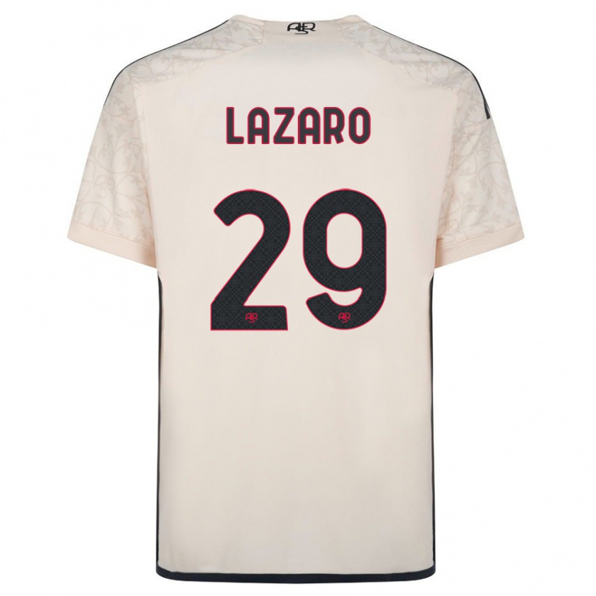 Kandiny Herren Paloma Lazaro #29 Cremefarben Auswärtstrikot Trikot 2023/24 T-Shirt Österreich