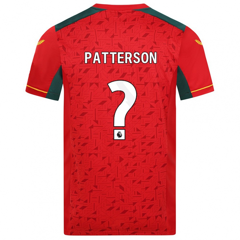 Kandiny Damen Lennon Patterson #0 Rot Auswärtstrikot Trikot 2023/24 T-Shirt Österreich