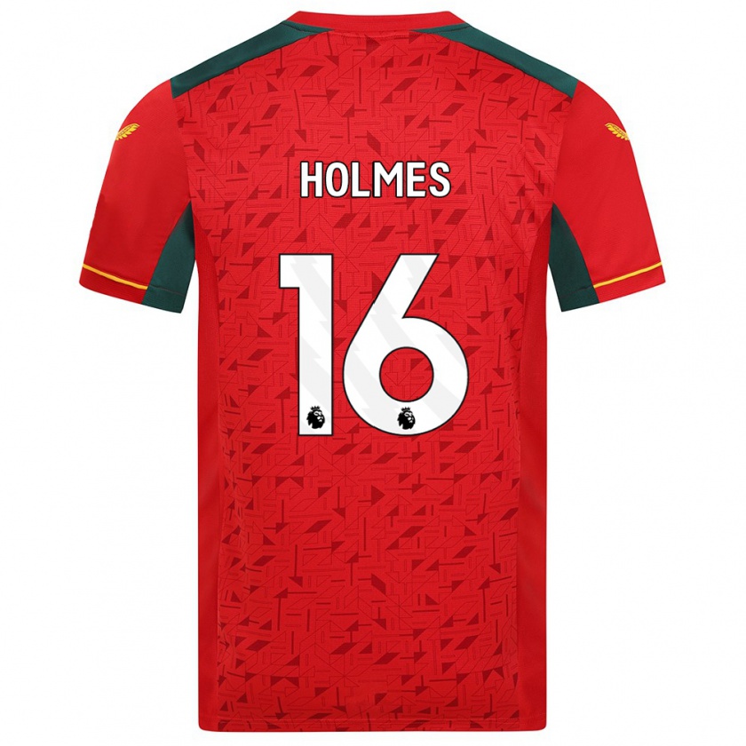 Kandiny Donna Maglia Summer Holmes #16 Rosso Kit Gara Away 2023/24 Maglietta