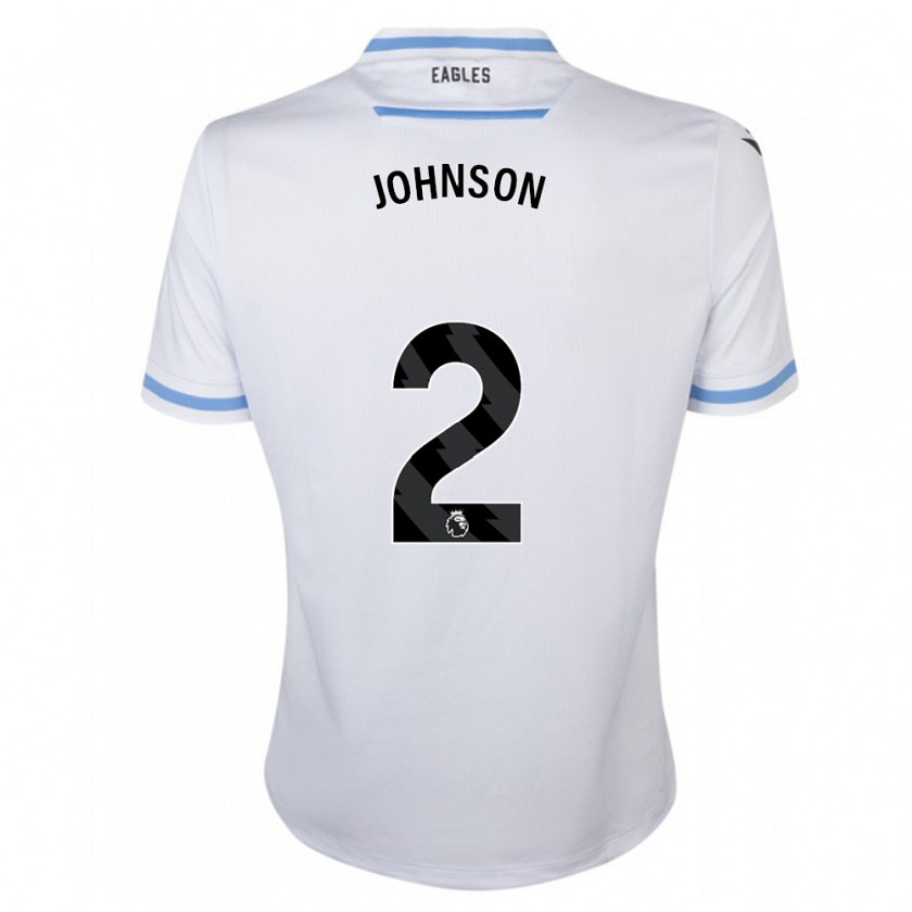 Kandiny Donna Maglia Annabel Johnson #2 Bianco Kit Gara Away 2023/24 Maglietta