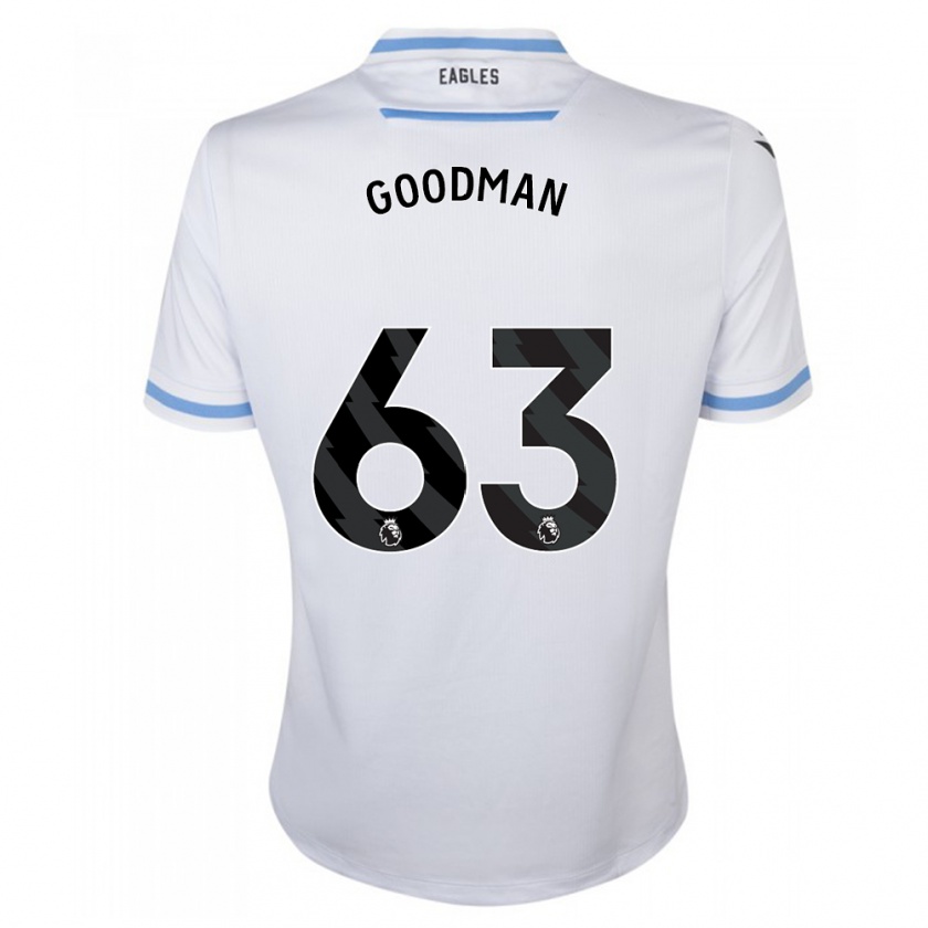 Kandiny Damen Owen Goodman #63 Weiß Auswärtstrikot Trikot 2023/24 T-Shirt Österreich