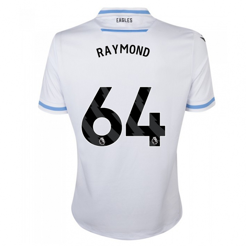 Kandiny Mujer Camiseta Jadan Raymond #64 Blanco 2ª Equipación 2023/24 La Camisa