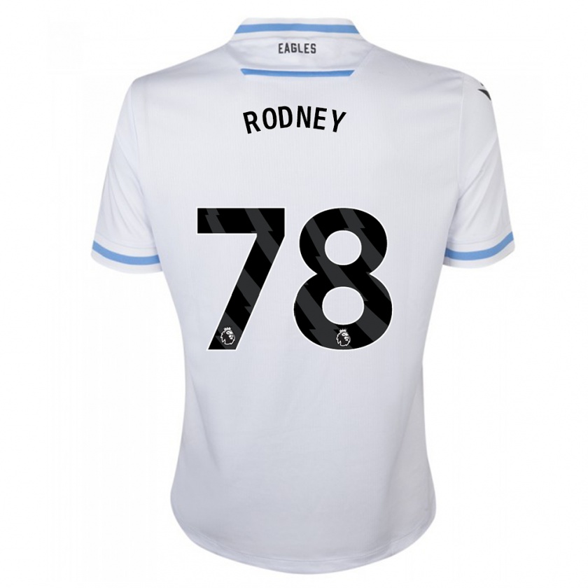 Kandiny Dames Kaden Rodney #78 Wit Uitshirt Uittenue 2023/24 T-Shirt België