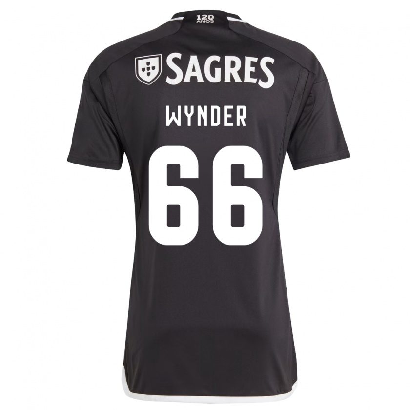 Kandiny Damen Joshua Wynder #66 Schwarz Auswärtstrikot Trikot 2023/24 T-Shirt Österreich