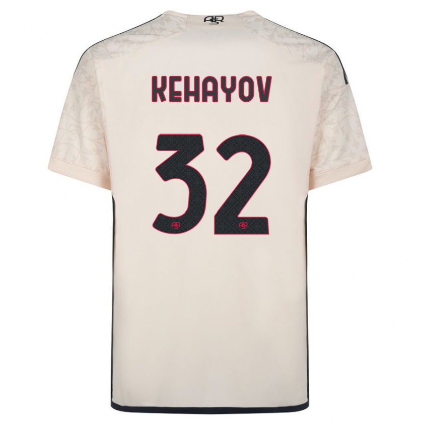 Kandiny Dames Atanas Kehayov #32 Gebroken Wit Uitshirt Uittenue 2023/24 T-Shirt België