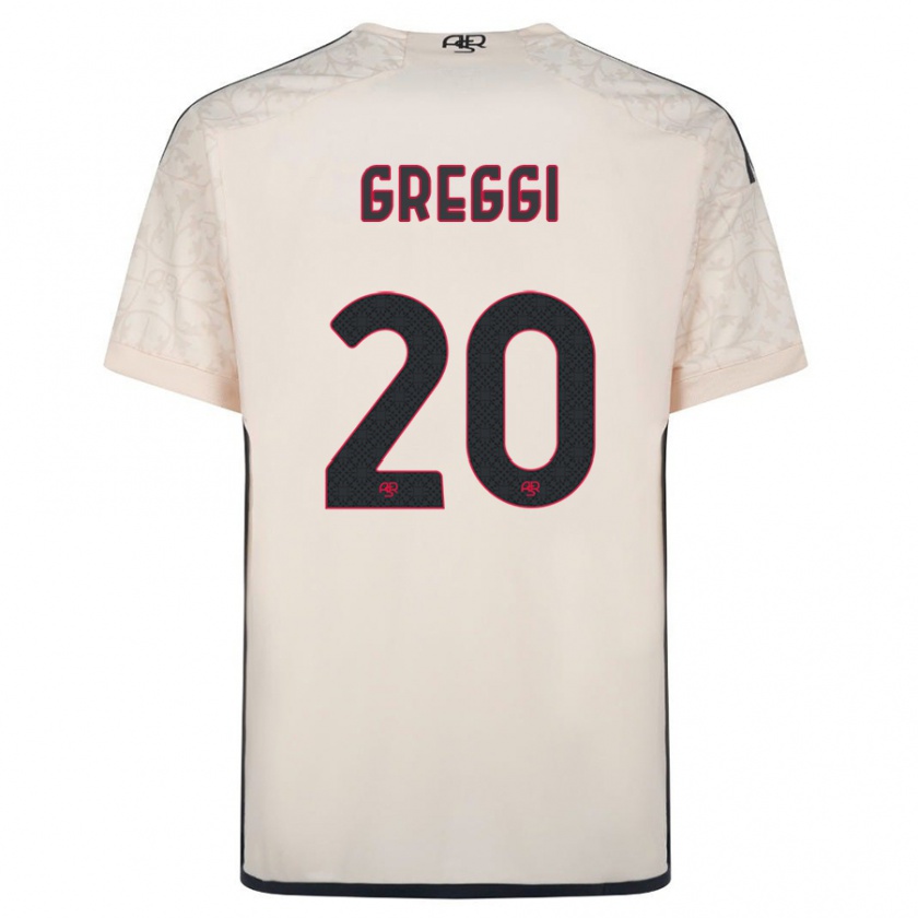 Kandiny Damen Giada Greggi #20 Cremefarben Auswärtstrikot Trikot 2023/24 T-Shirt Österreich