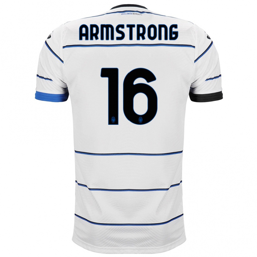 Kandiny Donna Maglia Daniel Armstrong #16 Bianco Kit Gara Away 2023/24 Maglietta