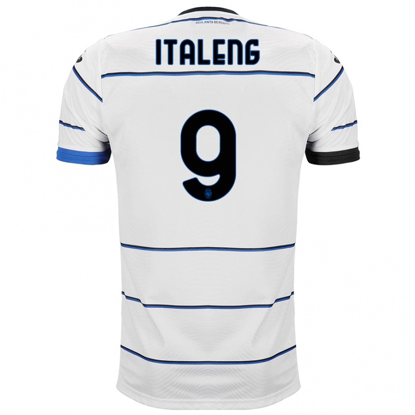 Kandiny Donna Maglia Jonathan Italeng #9 Bianco Kit Gara Away 2023/24 Maglietta