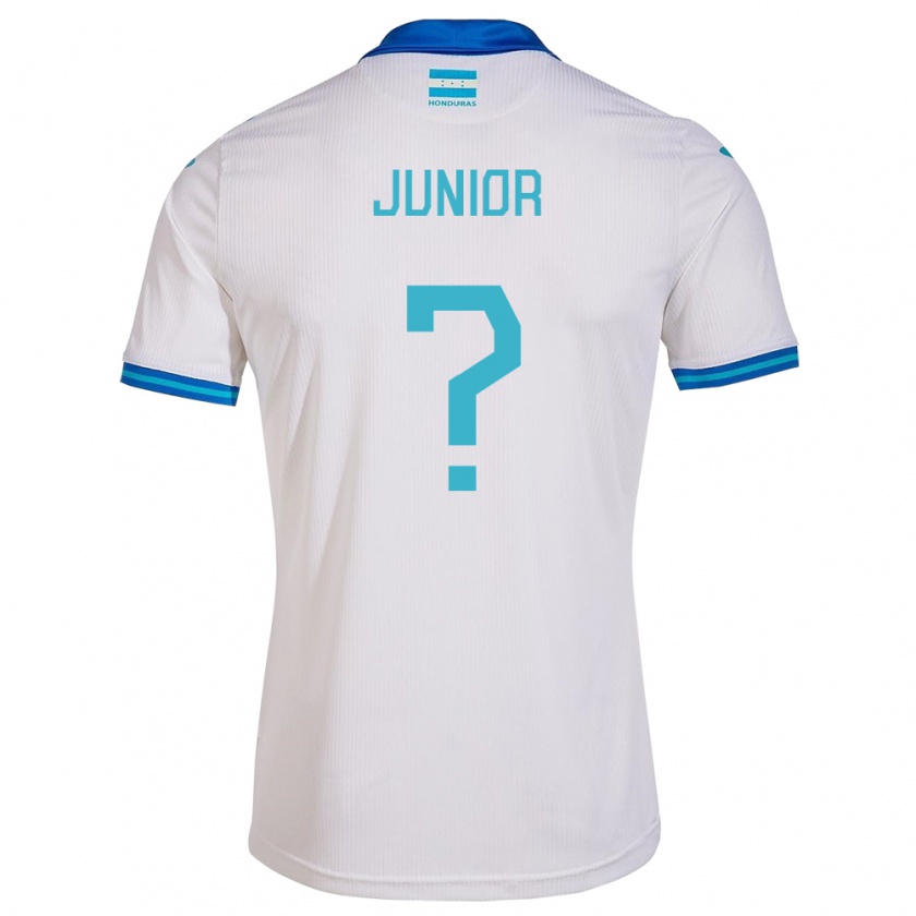 Kandiny Niño Camiseta Honduras Junior Mejía #0 Blanco 1ª Equipación 24-26 La Camisa