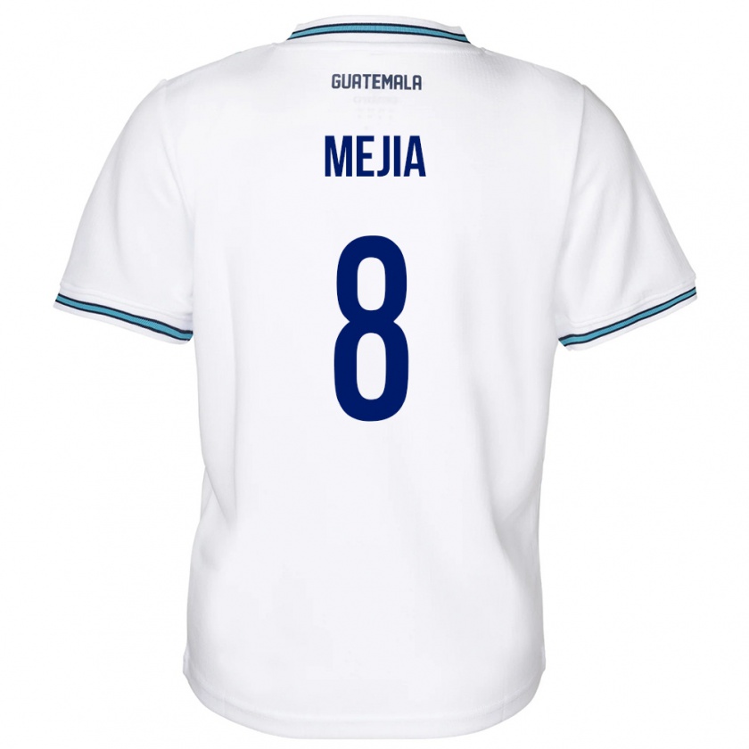 Kandiny Herren Guatemala Robert Mejia #8 Weiß Heimtrikot Trikot 24-26 T-Shirt Österreich