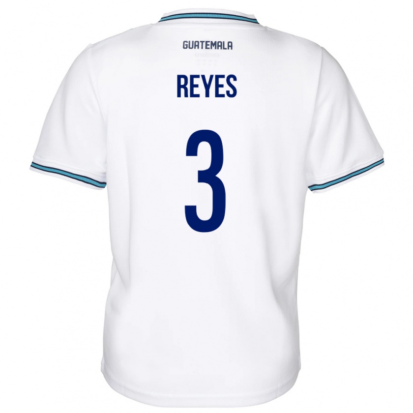 Kandiny Herren Guatemala Martha Reyes #3 Weiß Heimtrikot Trikot 24-26 T-Shirt Österreich