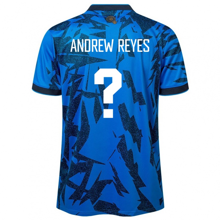 Kandiny Dames El Salvador Andrew Reyes #0 Blauw Thuisshirt Thuistenue 24-26 T-Shirt België