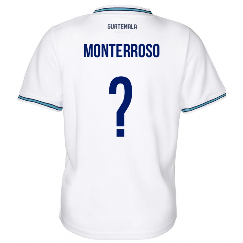 Kandiny Damen Guatemala María Monterroso #0 Weiß Heimtrikot Trikot 24-26 T-Shirt Österreich