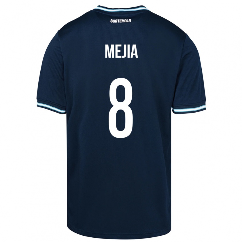 Kandiny Dames Guatemala Robert Mejia #8 Blauw Uitshirt Uittenue 24-26 T-Shirt België