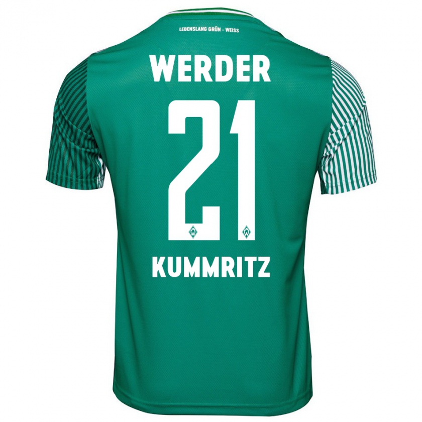 Kandiny Kinder Liam Kümmritz #21 Grün Heimtrikot Trikot 2023/24 T-Shirt Österreich