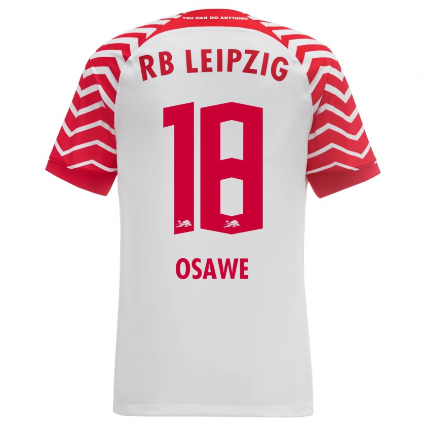 Kandiny Bambino Maglia Winners Osawe #18 Bianco Kit Gara Home 2023/24 Maglietta