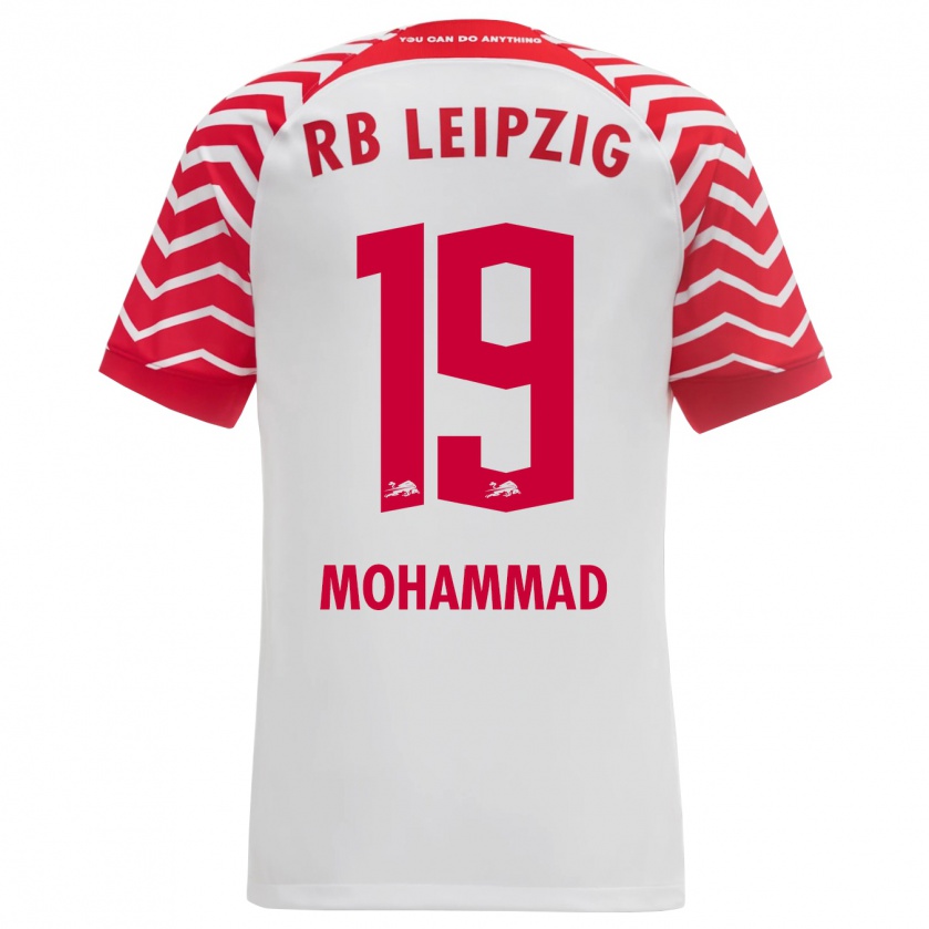 Kandiny Bambino Maglia Sammy Mohammad #19 Bianco Kit Gara Home 2023/24 Maglietta